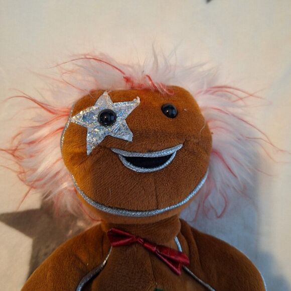 Gemmy Jingle Bell Rocker 2008 Musical Light Up Singing Gingerbread‎ Man READ - Picture 4 of 11